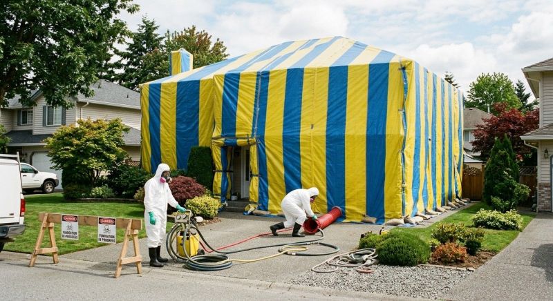 Tent Fumigation in Wilmington, NC
